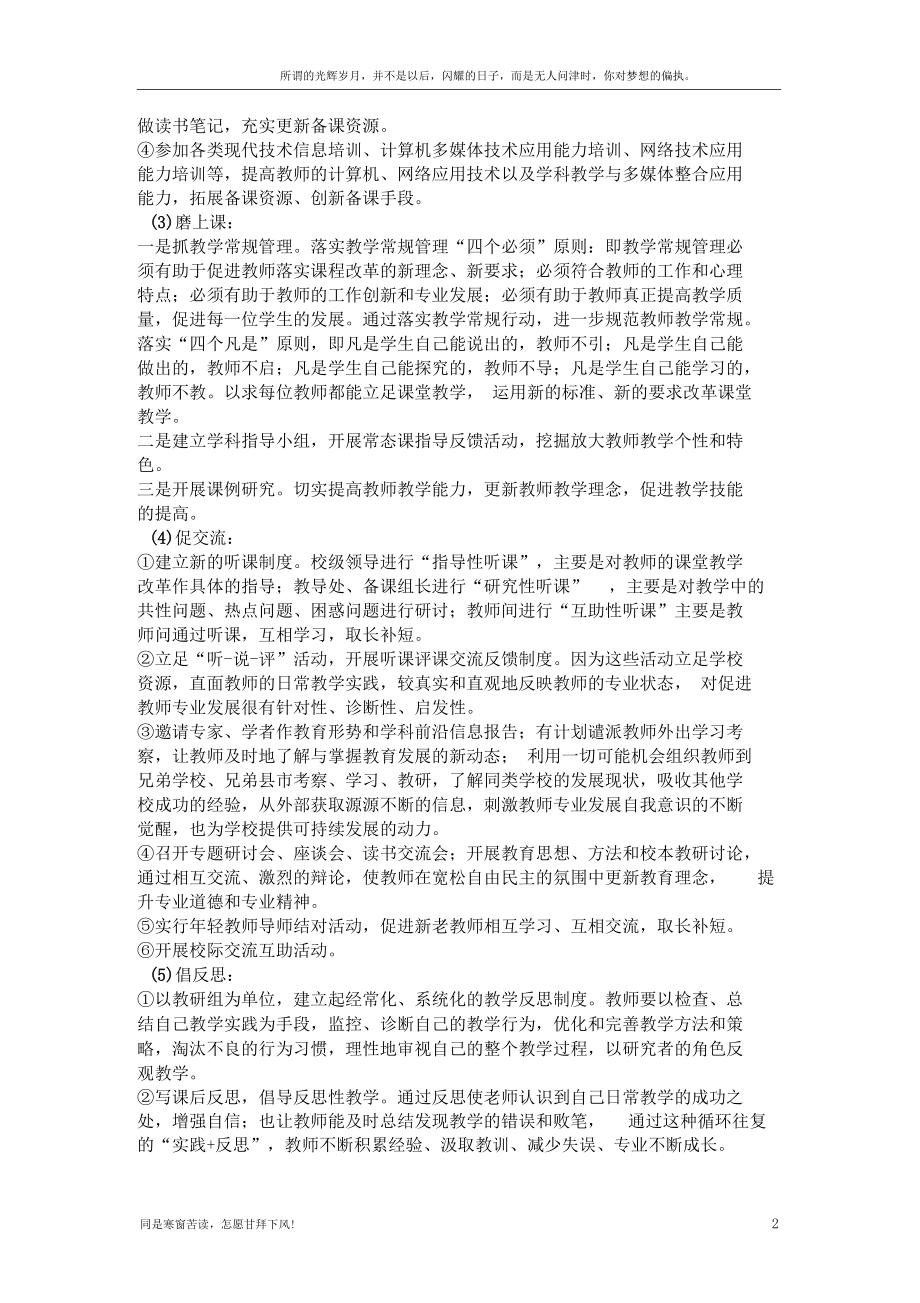 新教师专业化发展规划方案.docx_第2页