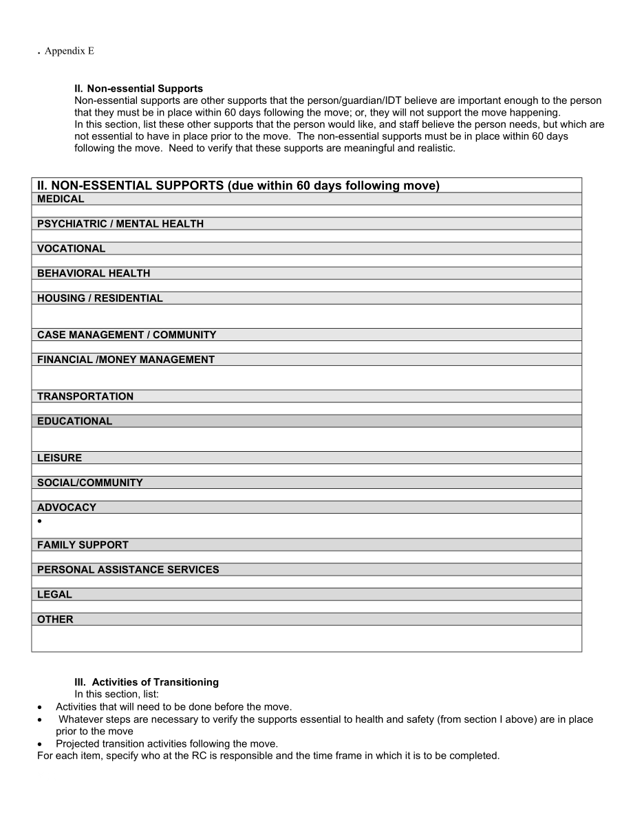 TRANSITION PLAN - Iowa Department of Human Services过渡计划-爱荷华人力资源服务部.doc_第2页