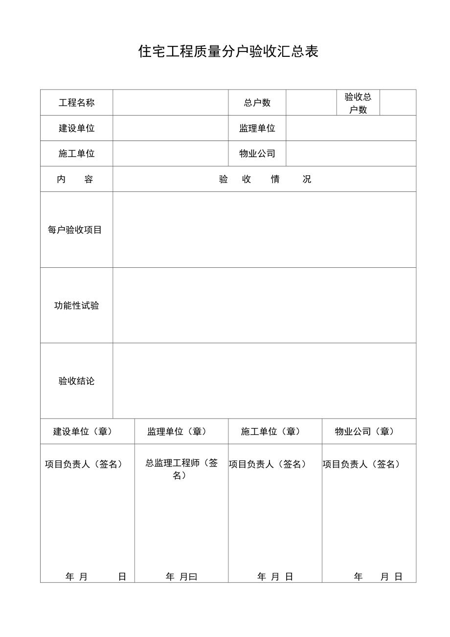 分户验收表格(同名4960).doc_第2页