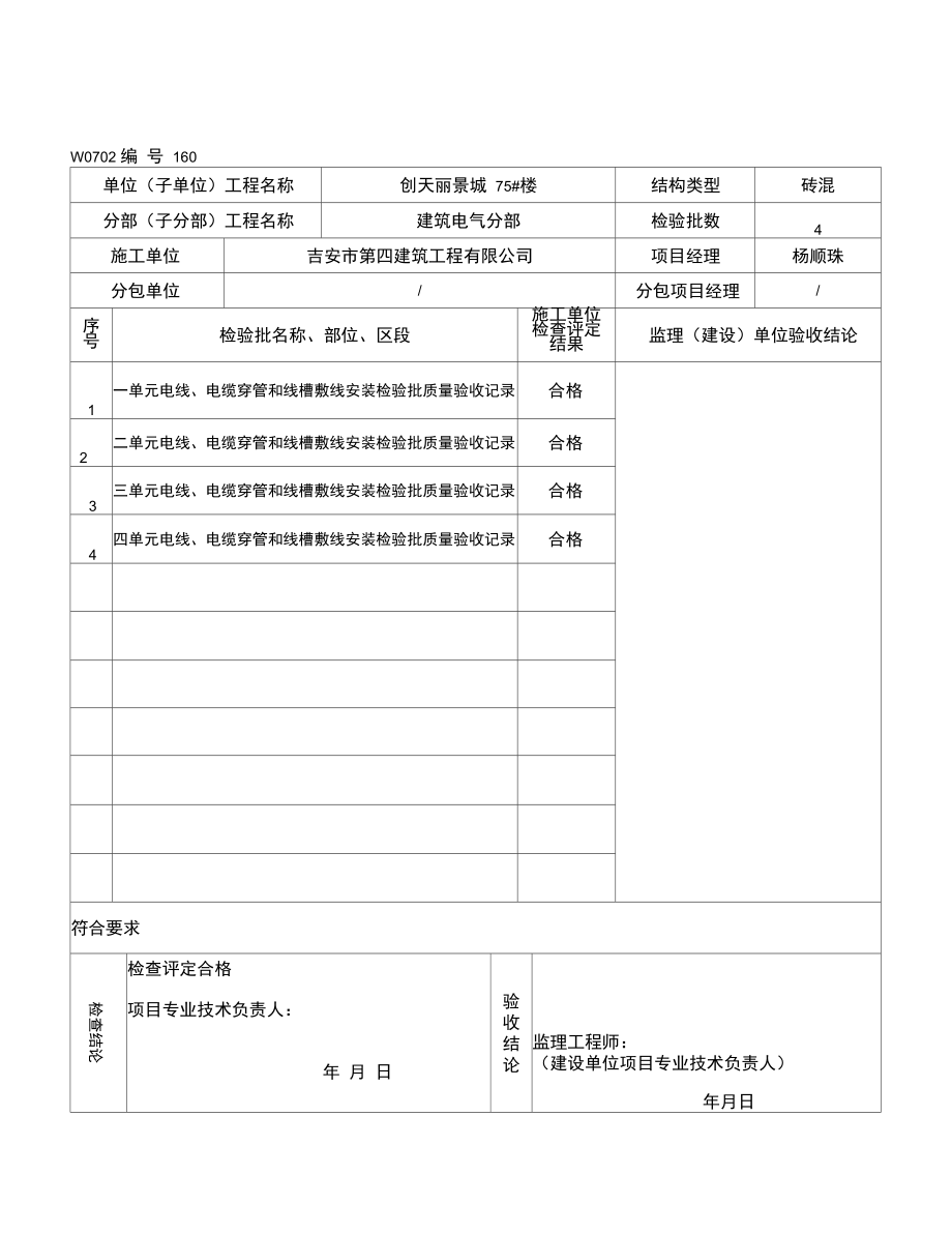 分项工程质量验收记录表57044.doc_第1页