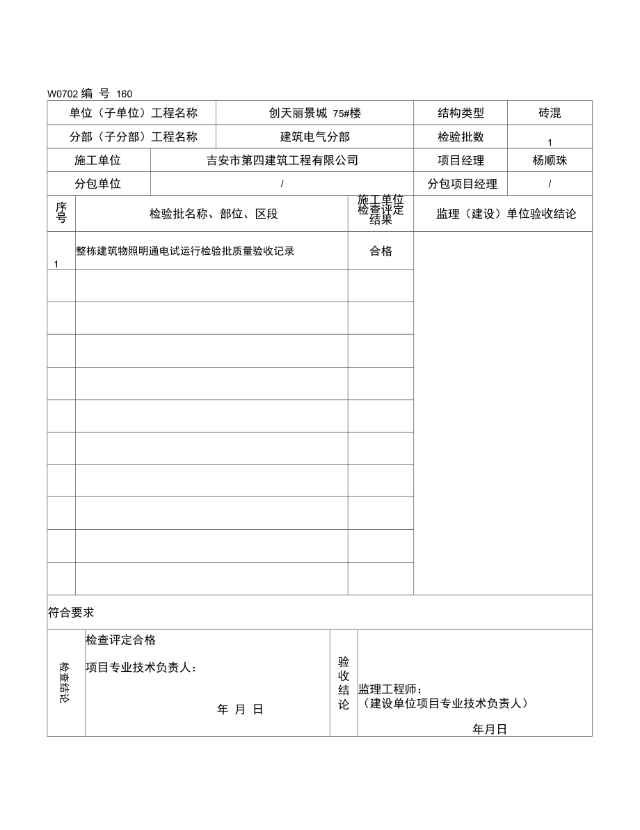 分项工程质量验收记录表57044.doc_第2页