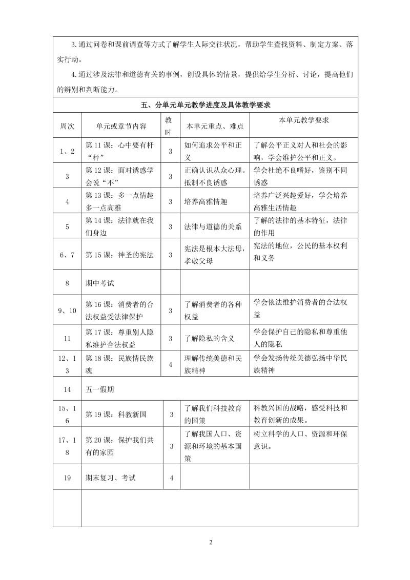 八年级思品下册教学计划111.doc_第2页