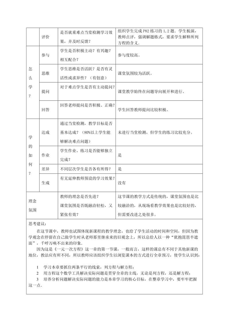 刘克耘课堂观察记录表单.doc_第2页