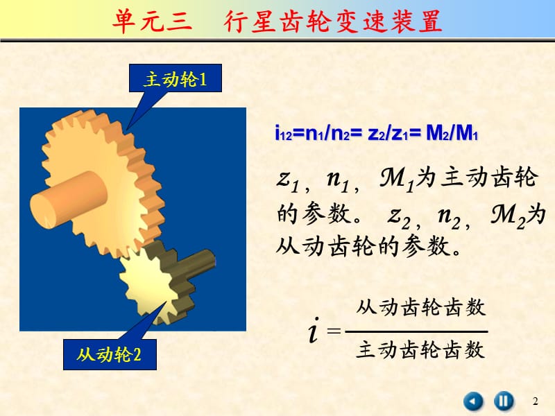 行星齿轮机构的传动原理和结构.ppt_第2页