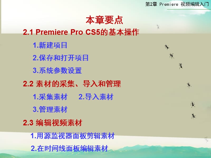 第2章Premiere视频编辑基础PPT课件.ppt_第3页