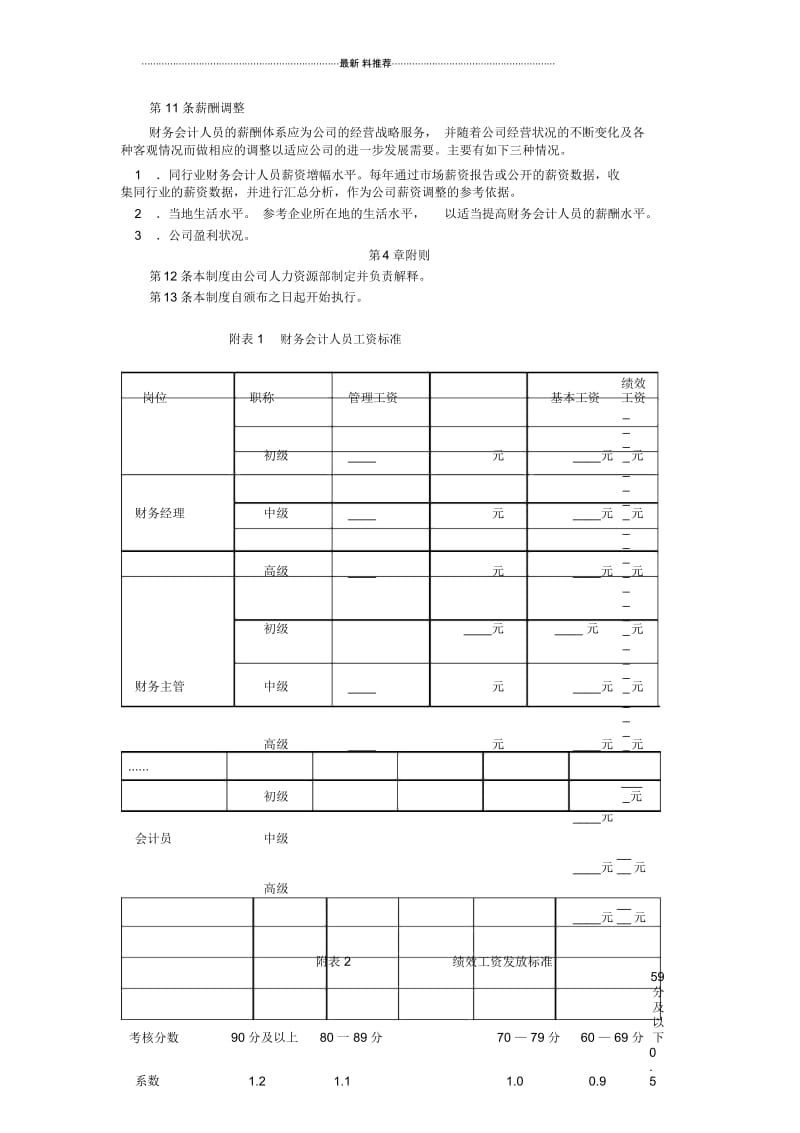 财务会计人员薪酬管理制度设计.docx_第2页