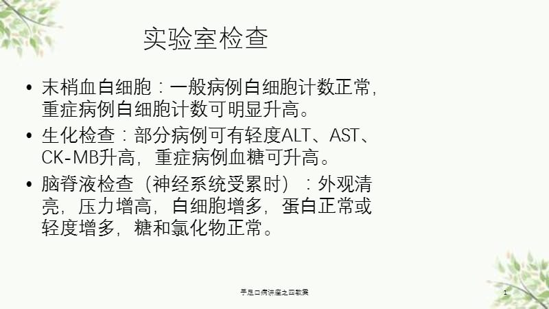 手足口病讲座之四教案课件.ppt_第1页