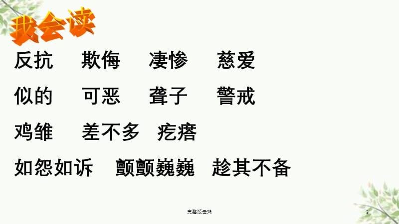 完整版母鸡课件.ppt_第3页