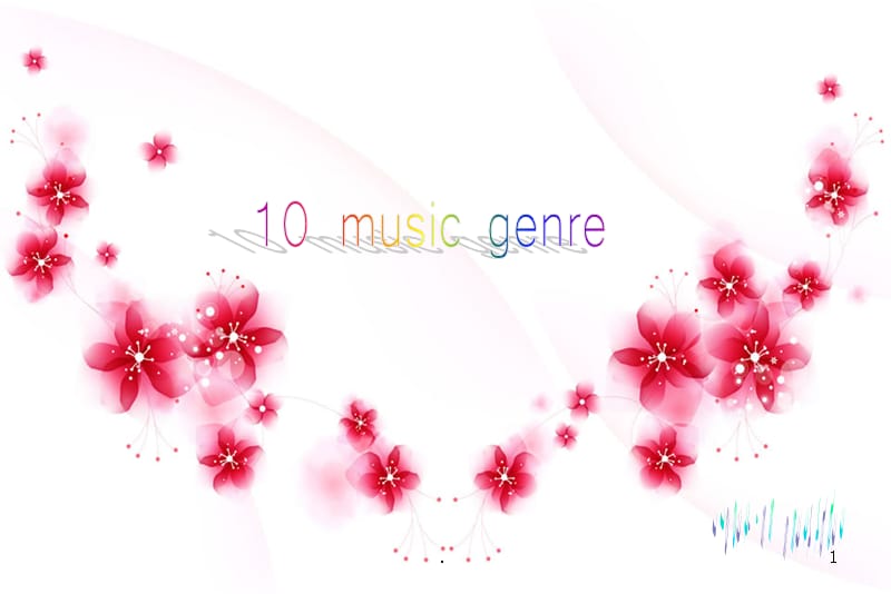 music genre (十种音乐流派)PPT精品文档.ppt_第1页