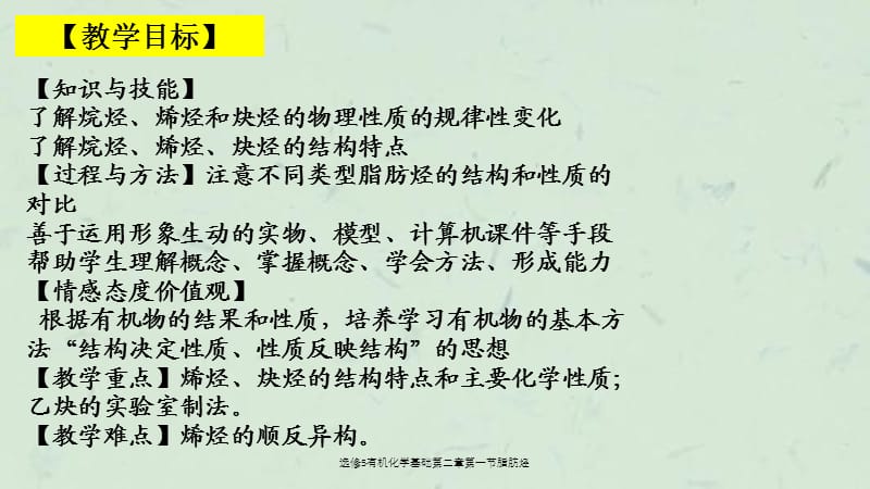 选修5有机化学基础第二章第一节脂肪烃课件.ppt_第2页