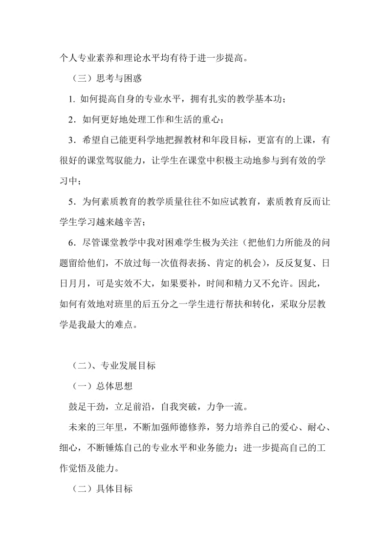 新教师个人专业成长规划个人工作总结.doc_第2页