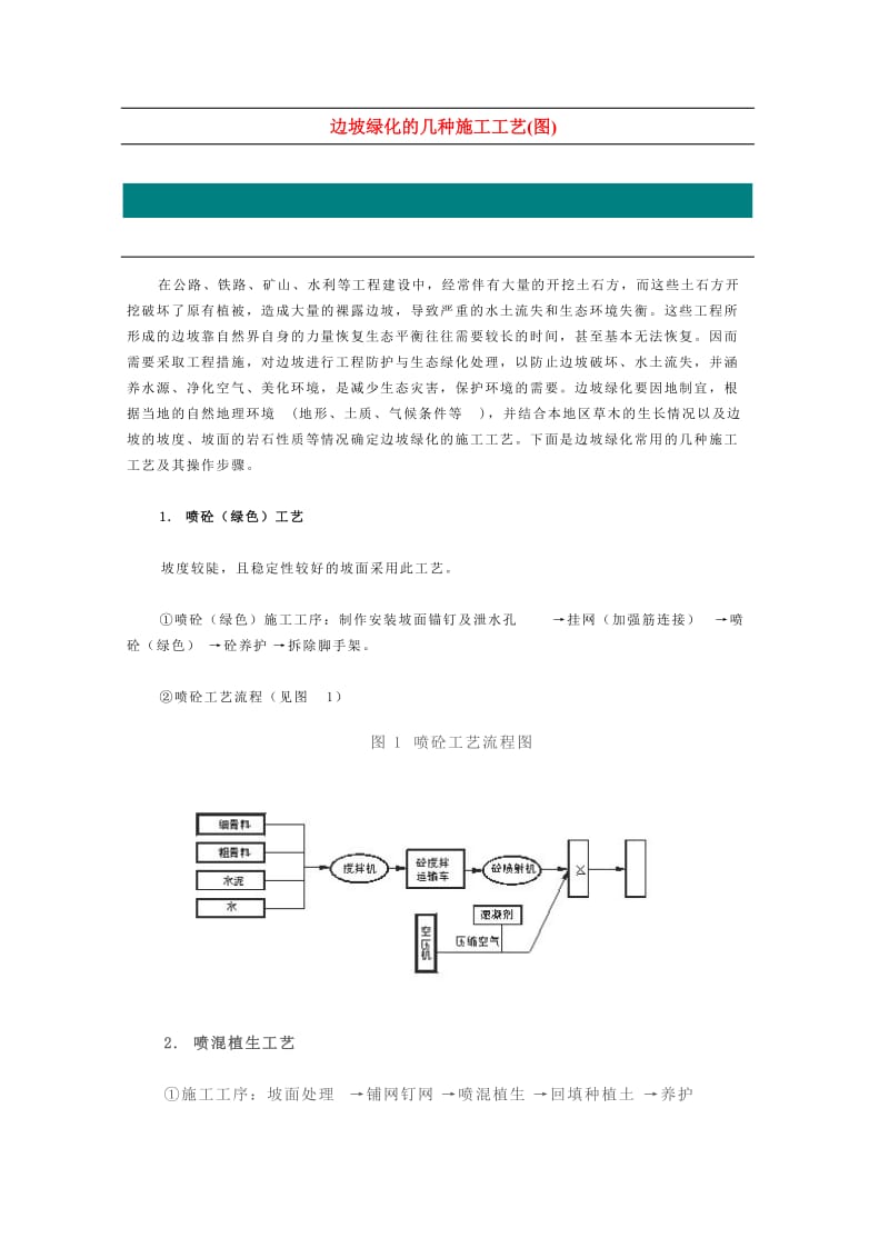 边坡绿化的几种施工工艺Word.doc_第1页