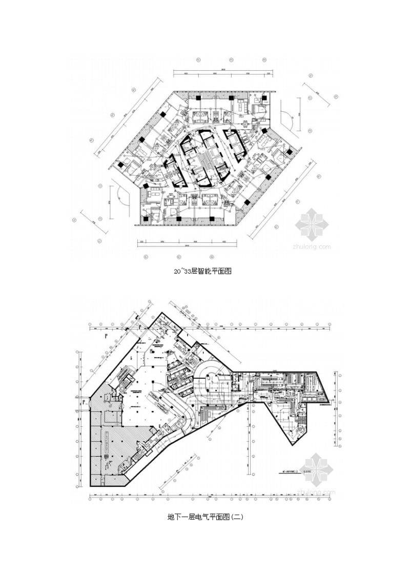 米超高层商业综合楼全套电气施工图纸Word.doc_第3页