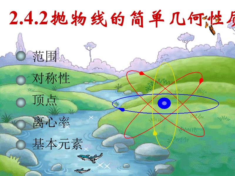 242抛物线的简单几何性质（4）-人教A版高二数学选修2-1课件(共41张PPT).ppt_第1页