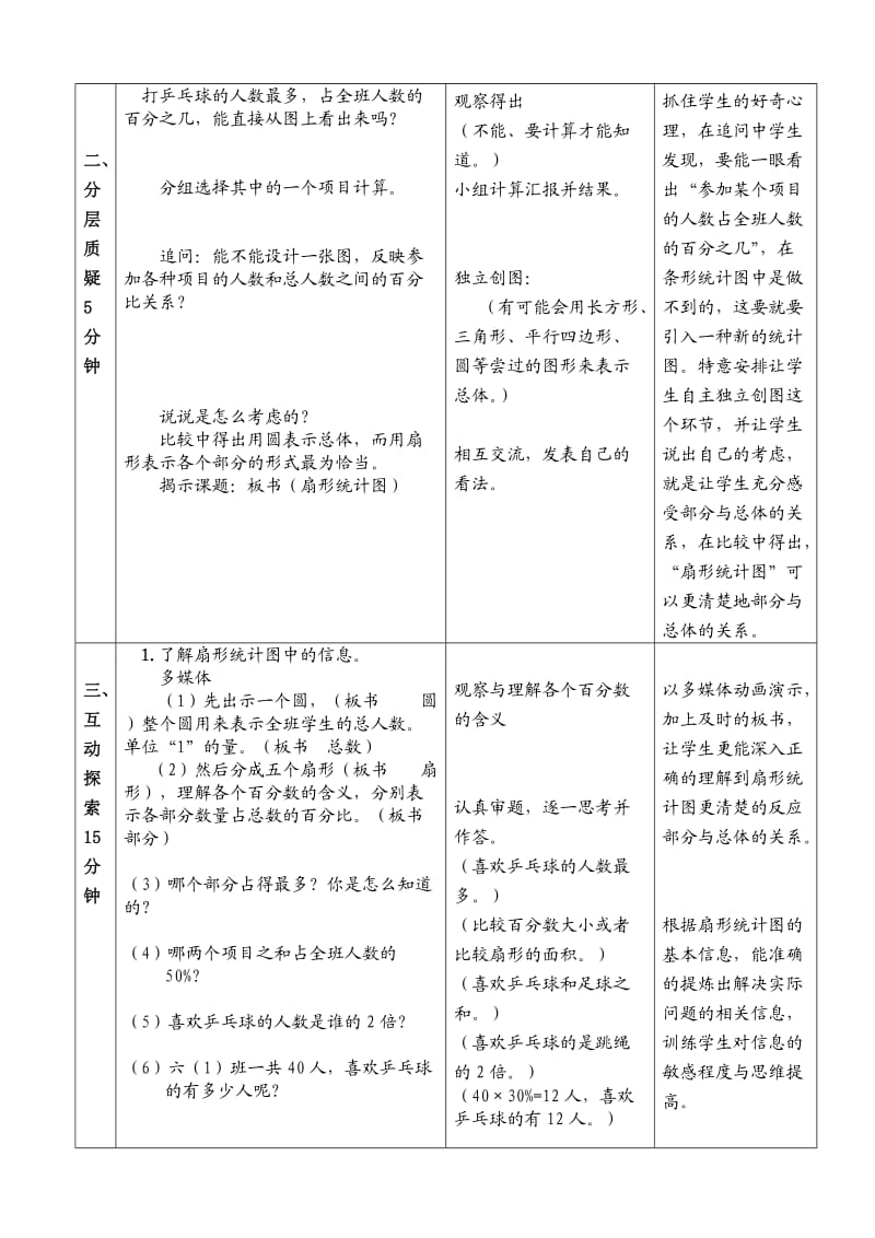 《扇形统计图》教学设计(2).doc_第3页