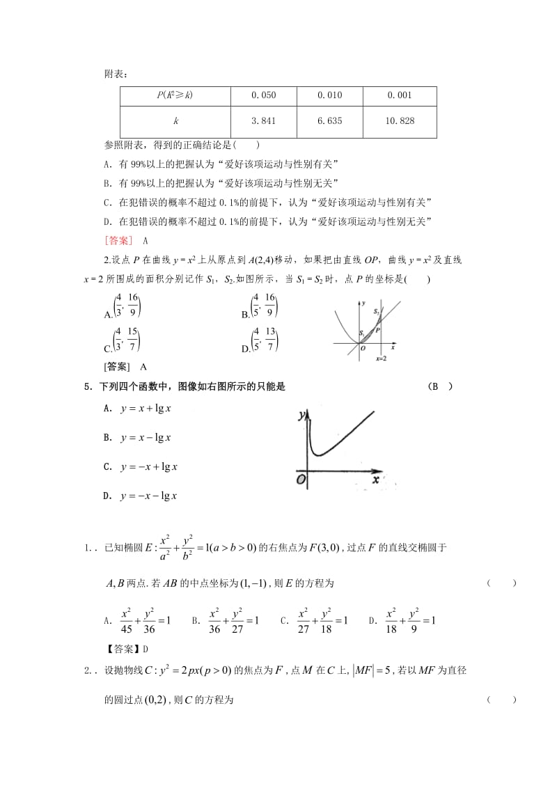 东风中学高二5月月考数学.doc_第2页