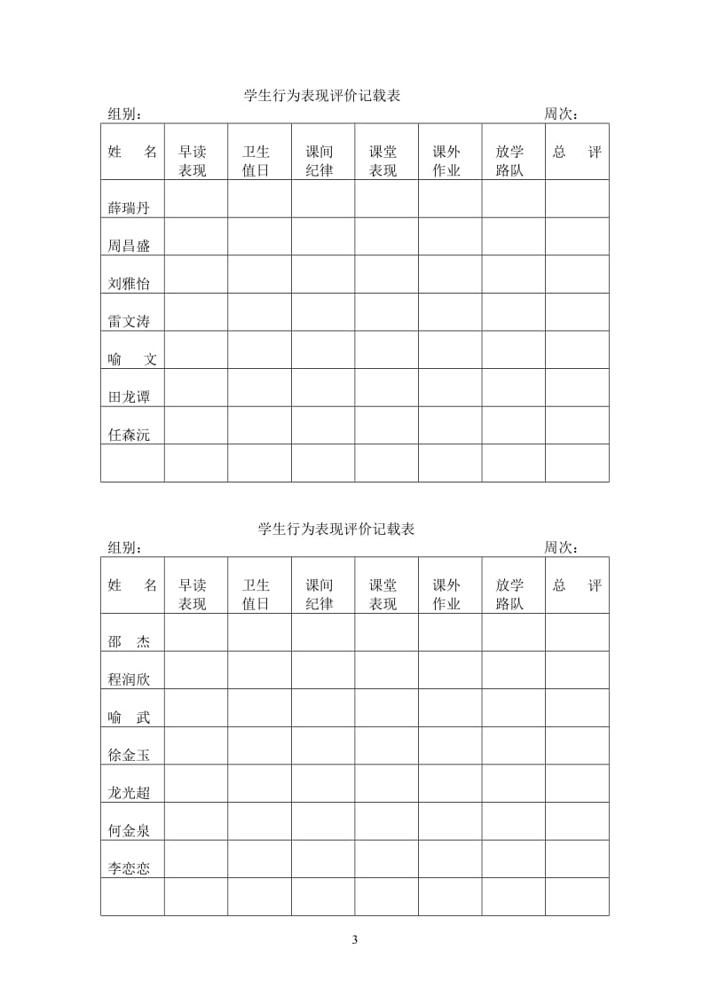 学生行为表现评价记载表.doc_第3页