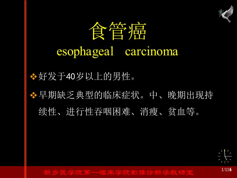 食管癌影像表现PPT文档资料.ppt_第1页