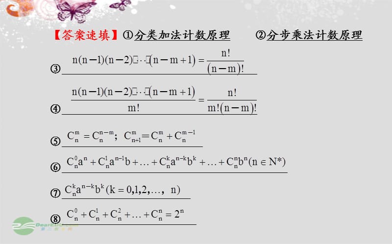 【全程复习方略】2013-2014版高中数学阶段复习课第一章课件新人教A版选修2-3.ppt_第3页