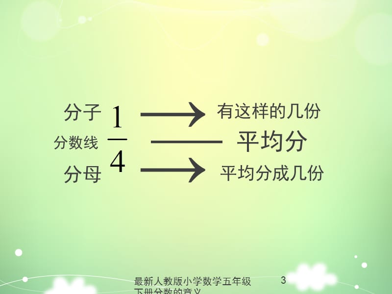 最新人教版小学数学五年级下册分数的意义课件.ppt_第3页