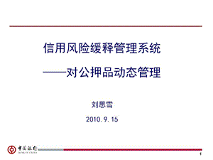 信用风险缓释管理系统(对公押品动态管理系统介绍9.14新)-1.ppt