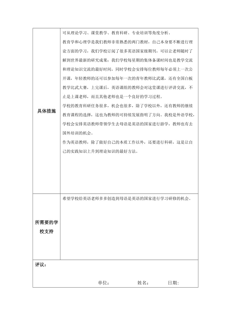 Judy邢个人专业发展规划（学员）.doc_第2页