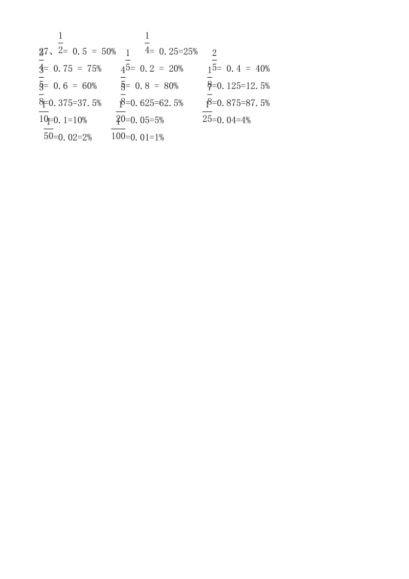 （精选）人教版小学六年数学上册单元期末复习测试题全套.doc_第3页