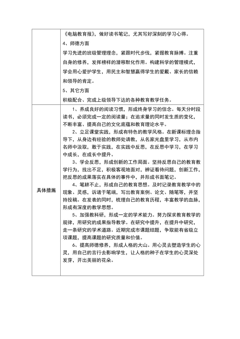 苏爱荣个人专业发展规划.doc_第2页