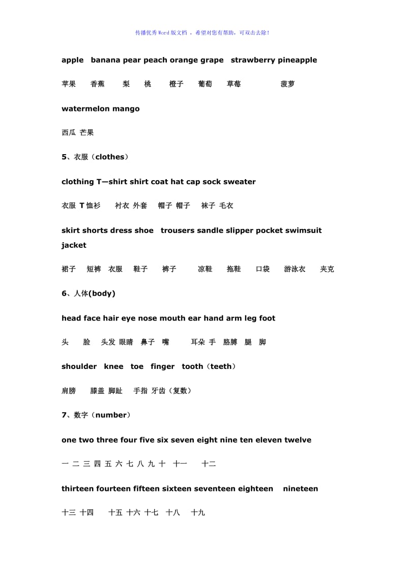 小升初英语必背单词Word编辑.doc_第2页