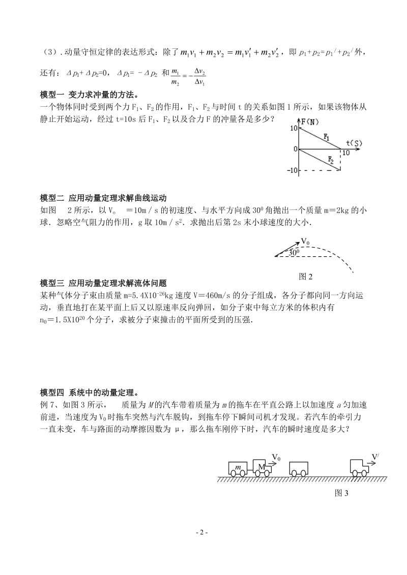 动量专题讲解（学生用）.doc_第2页