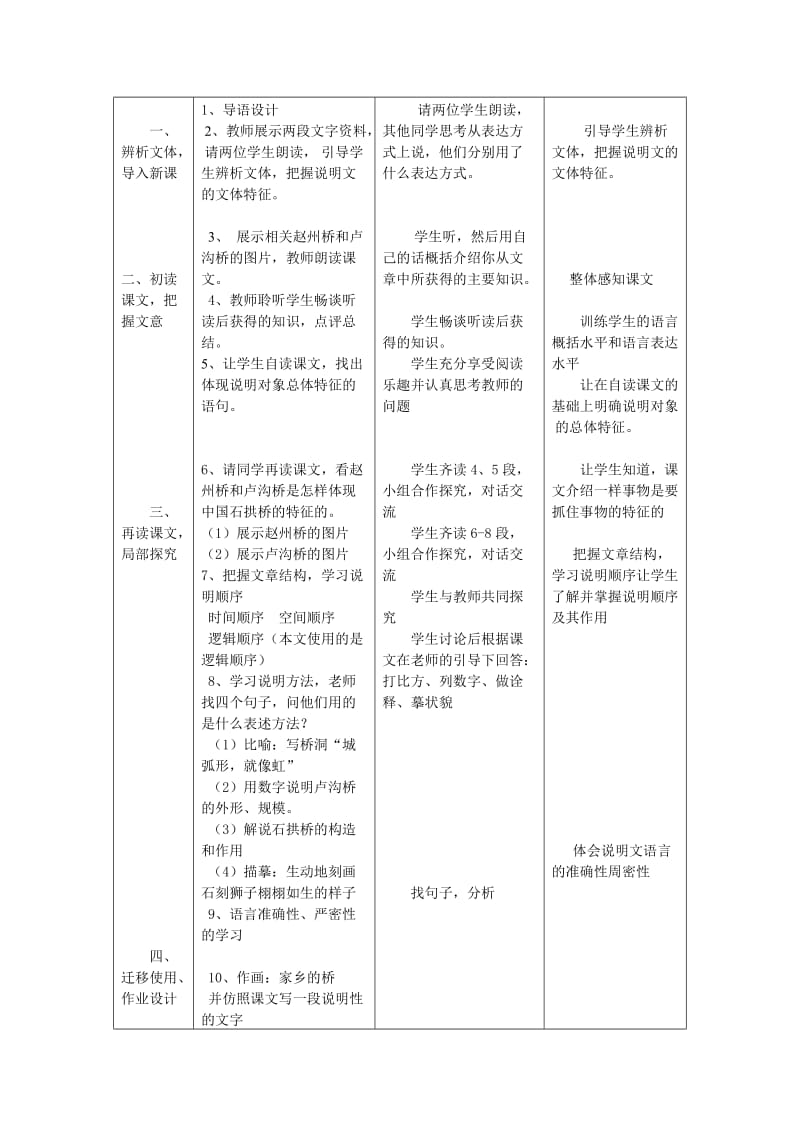 《中国石拱桥》教学设计与反思.doc_第2页