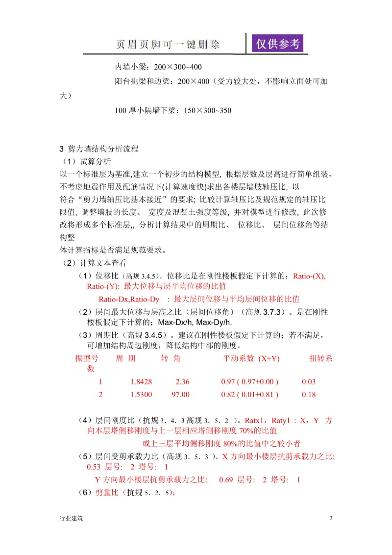 高层住宅剪力墙结构设计原则[建筑专业].doc_第3页