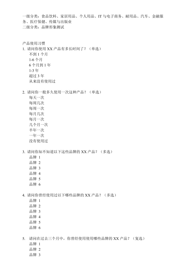 一级分类食品饮料家居用品个人用品IT与电子商务耐用品.doc_第1页