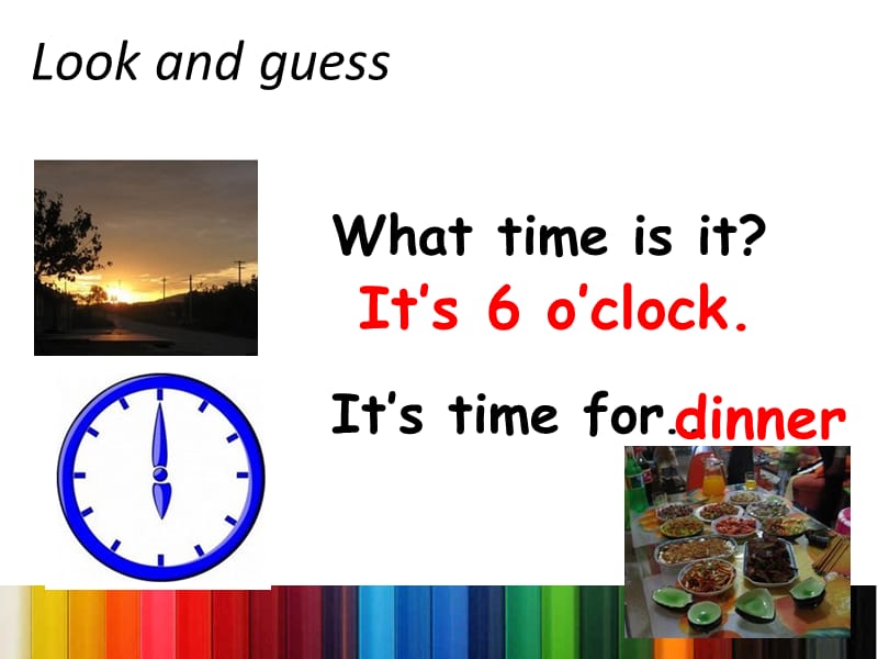 2014新版PEP小学英语四年级下册Unit_2_what_time_is_it？Let's_talk.ppt_第3页