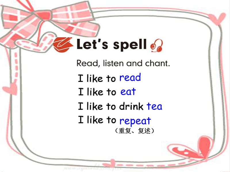 PEP5Unit2MyWeeklet'sspell.ppt_第3页