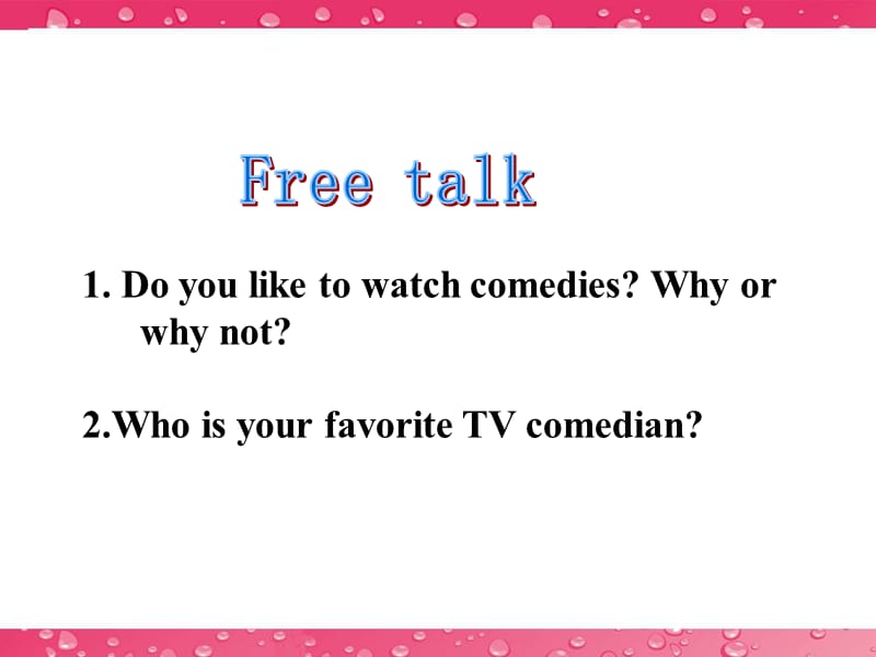 Lesson3MyfavouriteComedy.ppt_第2页