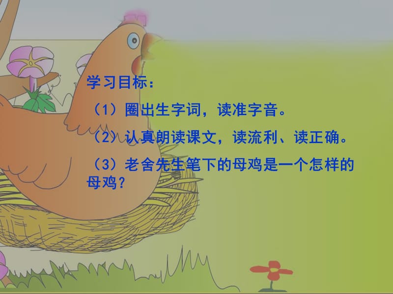 《母鸡》王爱云.ppt_第3页