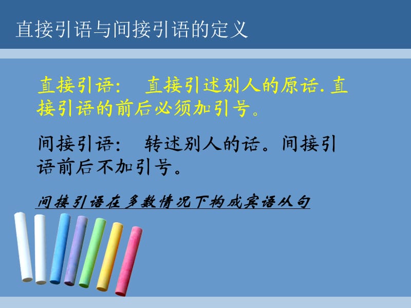 初中英语语法------直接引语与间接引语教学课件.ppt_第3页