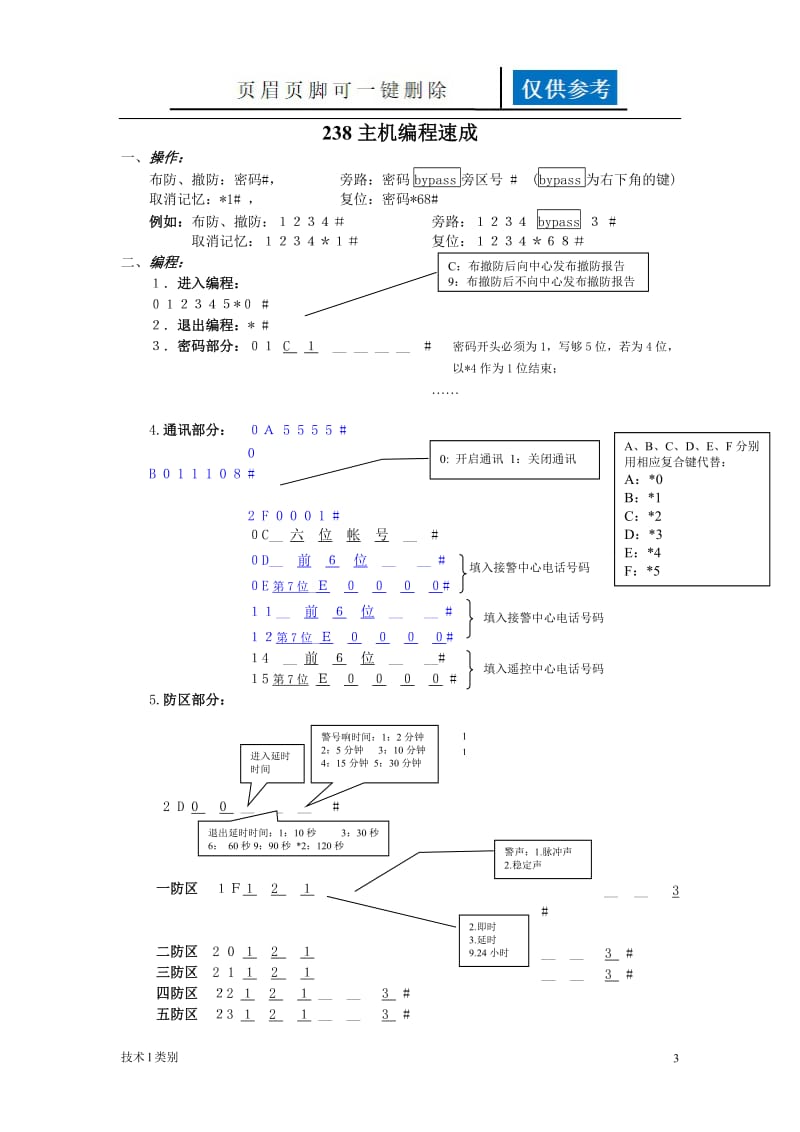 霍尼韦尔236_238_2316报警主机编程速成[分析运用].doc_第3页