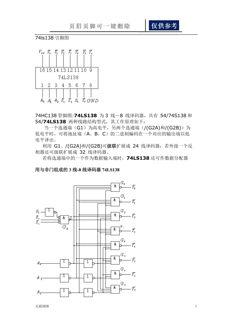 74LS138管脚功能[技术学习].doc_第1页