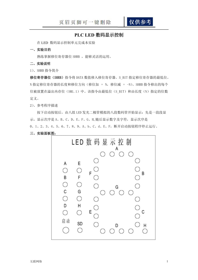 PLC LED数码显示控制[技术学习].doc_第1页