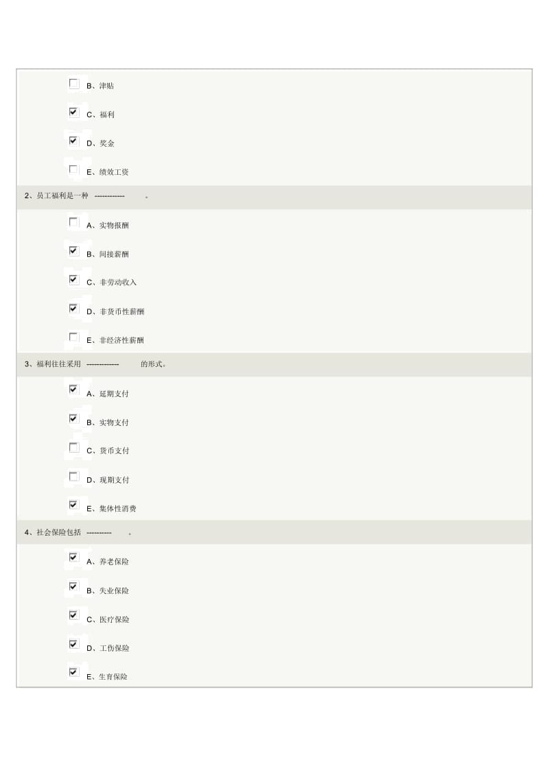 《薪酬与福利管理》第09章在线测试.docx_第2页