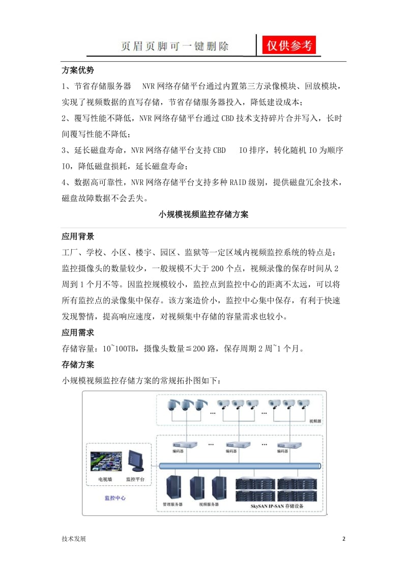 监控存储的方案说明[运用学习].doc_第2页