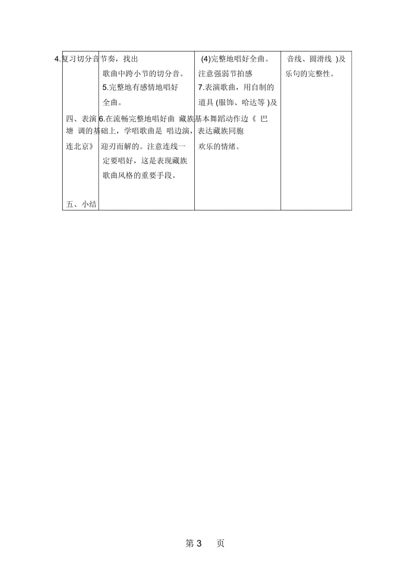 2019人音版小学音乐五年级第十册音乐教案22.docx_第3页