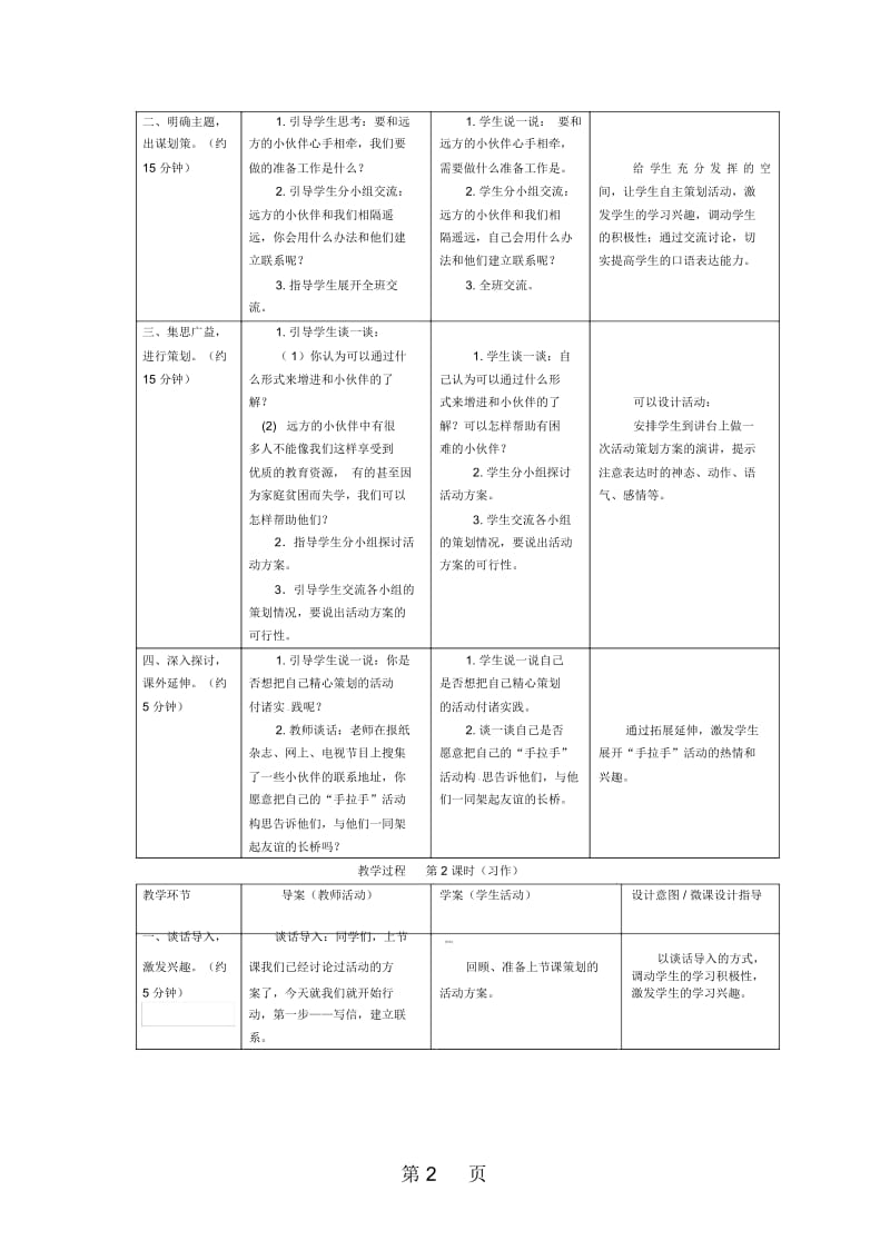 五年级下册语文教案口语交际习作四人教新课标.docx_第2页