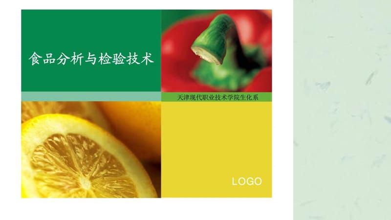 食品分析与检验技术课件.ppt_第1页