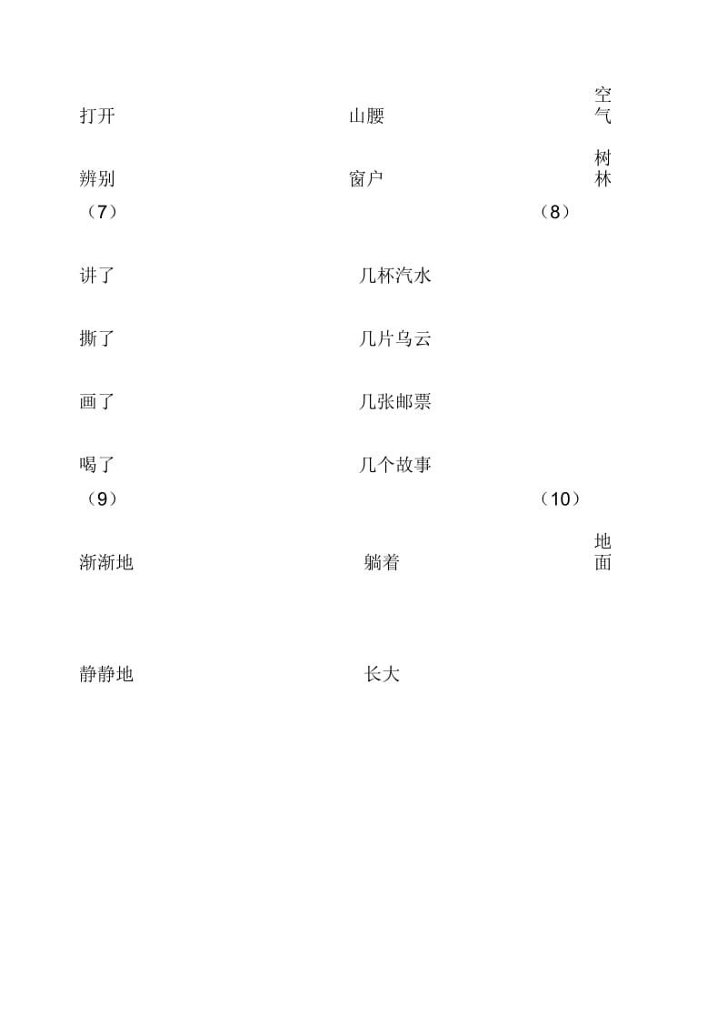 二年级语文下册期末复习(加标点、近义词、反义词).docx_第3页