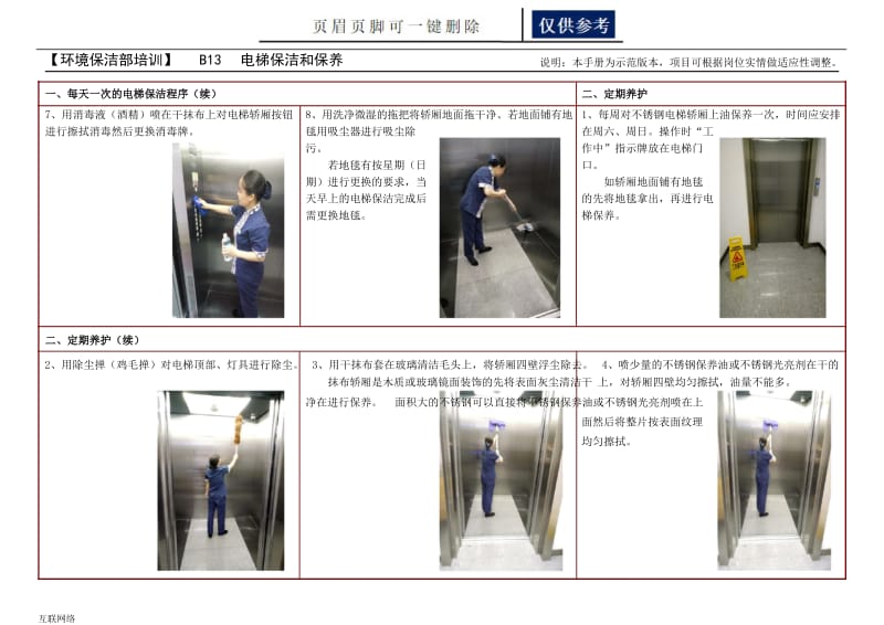 保洁培训手册电梯保养[互联网+].doc_第2页