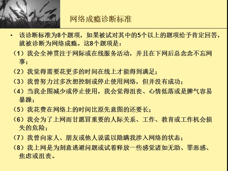 6网络成瘾诊断标准.ppt_第2页