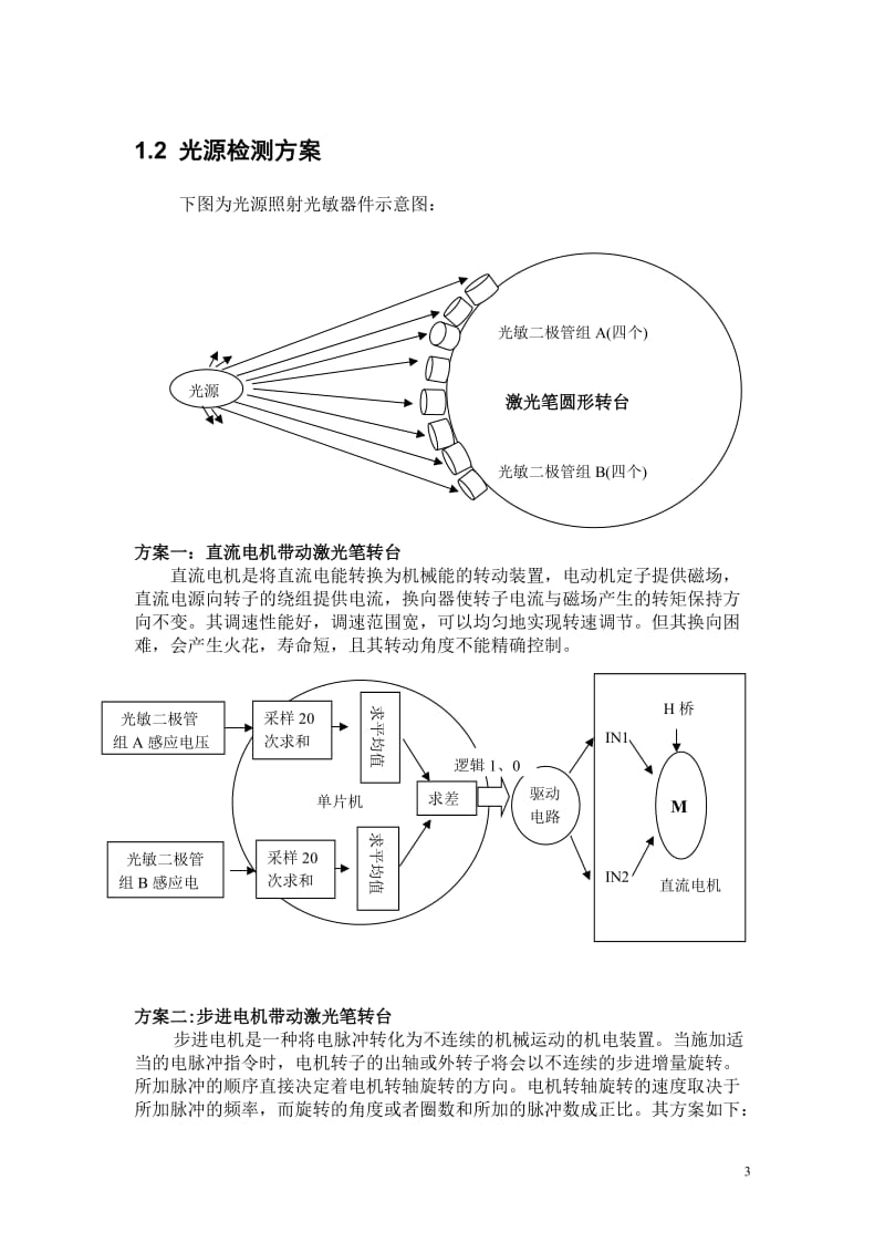 [电子设计精品] 点光源跟踪系统报告).doc_第3页